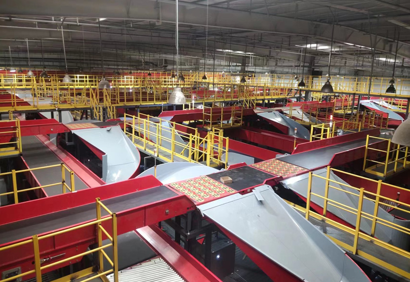 New and renovated sorting center of a certain express delivery company in Shenyang